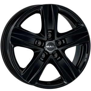 Mak Wheels – STONE5 3 – Black – 15″x6″ 0mm – All weather Wheels – F60505T3GB00AJ